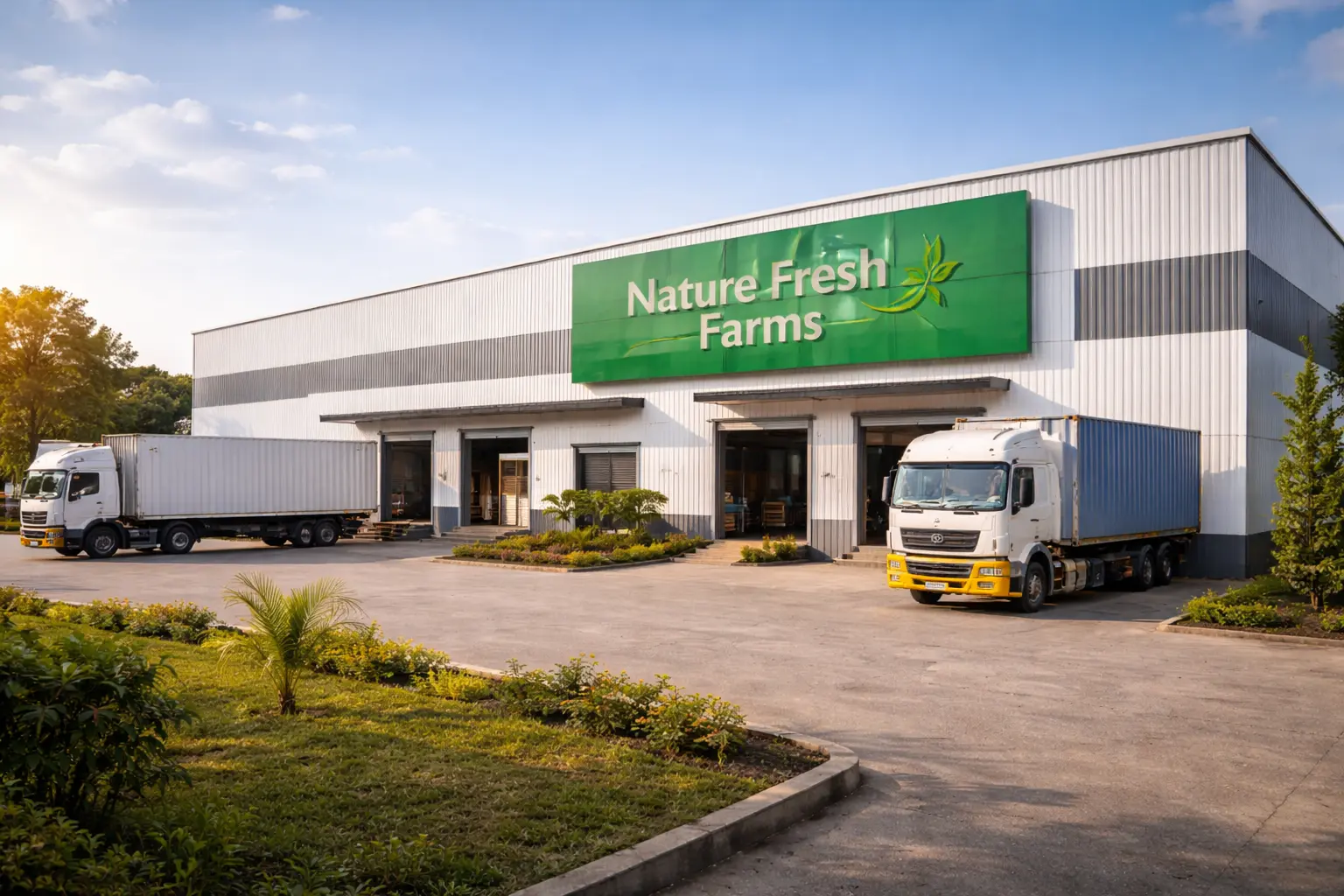 Nature Fresh Farms facility exterior