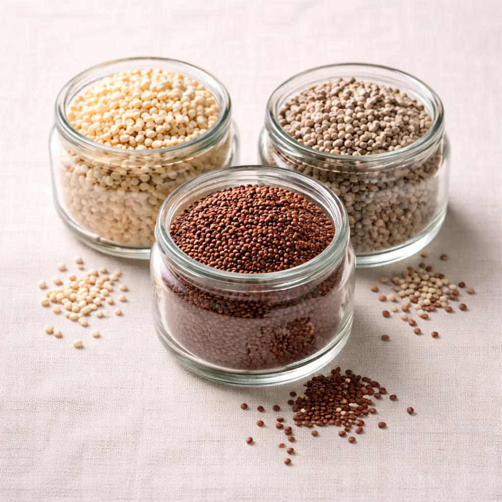 Major Indian Millets Sorghum Pearl Finger - Kiran Enterprises