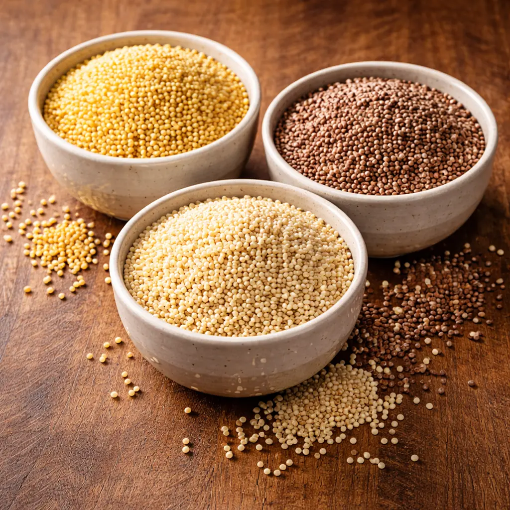 Minor Indian Millets Foxtail Kodo Barnyard - Kiran Enterprises